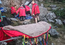 Climber rescued after fall at Haytor
