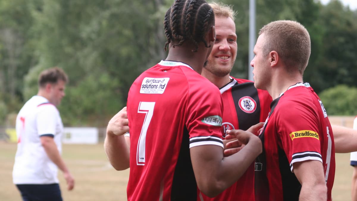 Bovey Tracey AFC vs Wellington AFC photography. Saturday, July 25