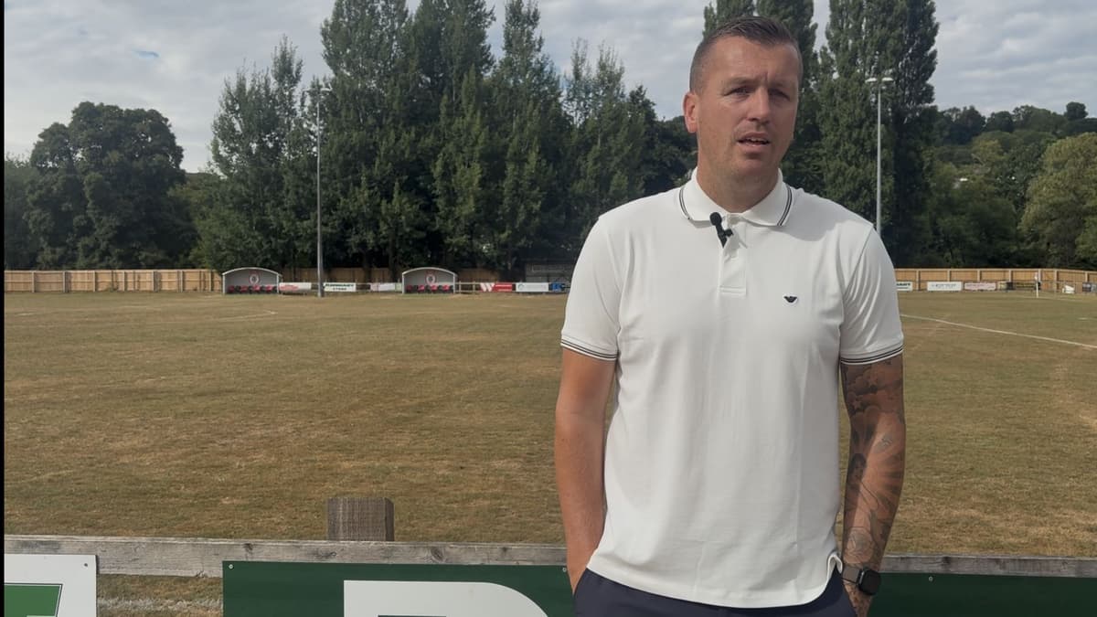 Post-match interview with Bovey Tracey AFC manager Ben Gerring