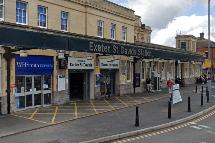 Exeter St Davids Train Station