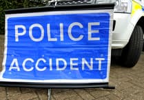 Main road closed both ways after crash