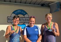 Double achievement for Buckfastleigh charity swimming duo