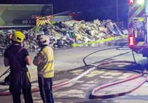 Newton Abbot team responds to lorry fire involving household waste