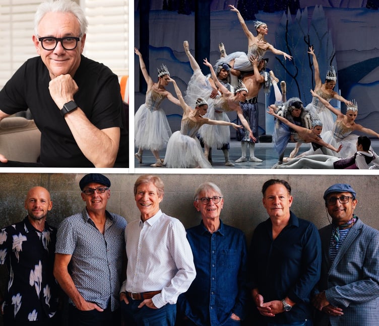 Something for everyone this autumn at Paignton's Palace Theatre. From op left: Trevor Horn, Ballet Theatre UK and The Manfreds