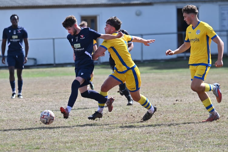 South West Peninsula League Premier East. Teignmouth AFC versus Middlezoy Rovers