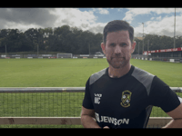 WATCH: Matt Cusack reacts to 4-0 defeat vs Bridgy