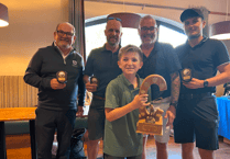 Golfers tee up more than £11,000 for local charities