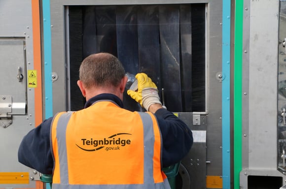 Teignbridge Council employs new waste and recycling staff. Photo Teignbridge Council