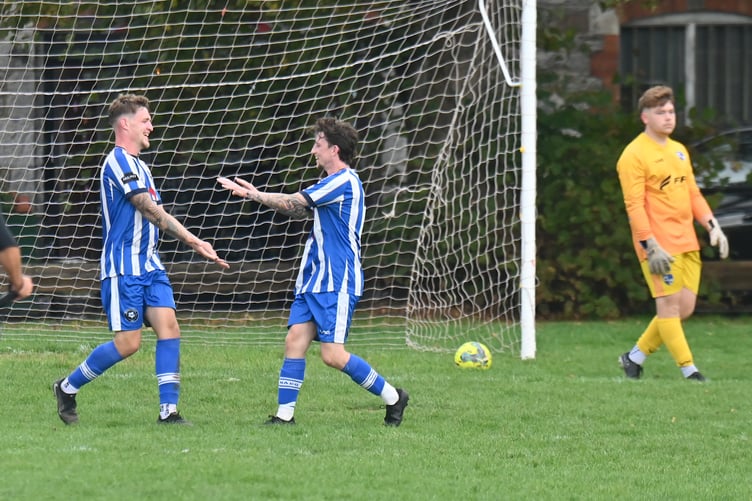 South Devon Football League Premier Cup action from Newton Abbot 66 versus Brixham AFC Development. A 4-0 win at Osborne Park puts 66 through to the next round.