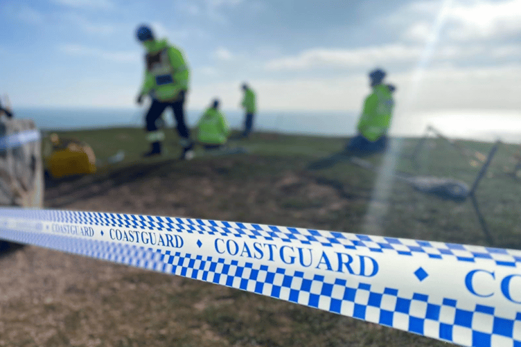 Coastguard stock image