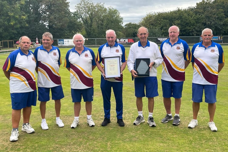 Chudleigh Over 55 Y Section team