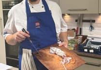 TV vicar turned cookery school student