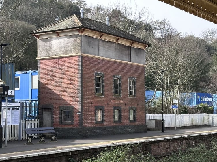 Rooms with a view - the signal box at Torre Station