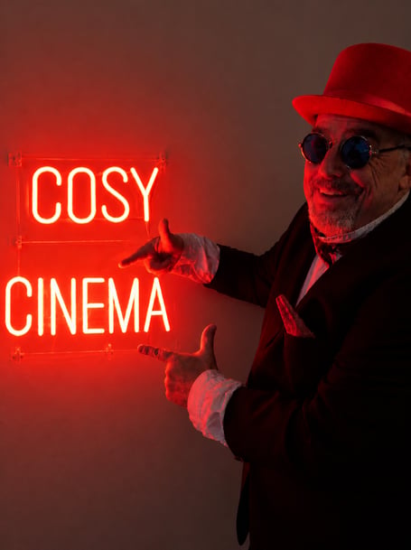 Let's do the timewarp again - Buckfastleigh's Cosy Cinema volunteer and town mayor Paul Georgiades