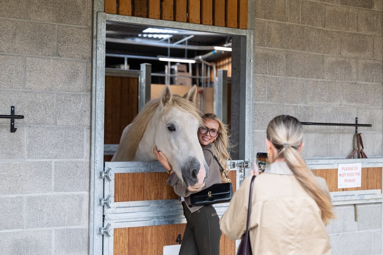 Faye Winter, the Devon based television personality, influencer and equine welfare advocate