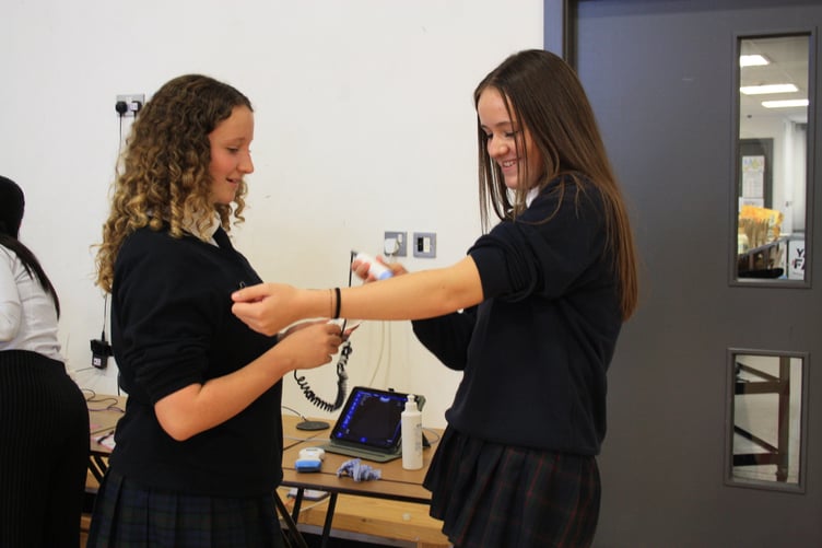 Mini Medics Workshop at South Devon UTC