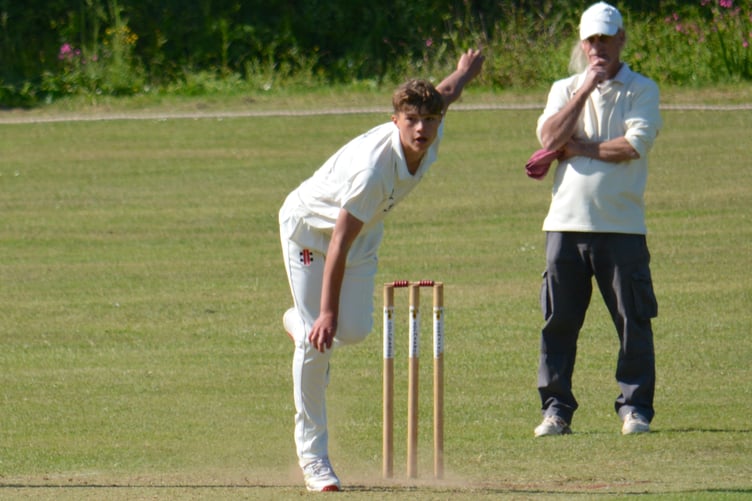 Up-and-coming quick bowler Henry Alsop, who is on the move from Ipplepen to Premier Division Torquay & Kingskerswell next season