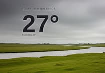 Overcast skies for Newton Abbot today - here's what to expect