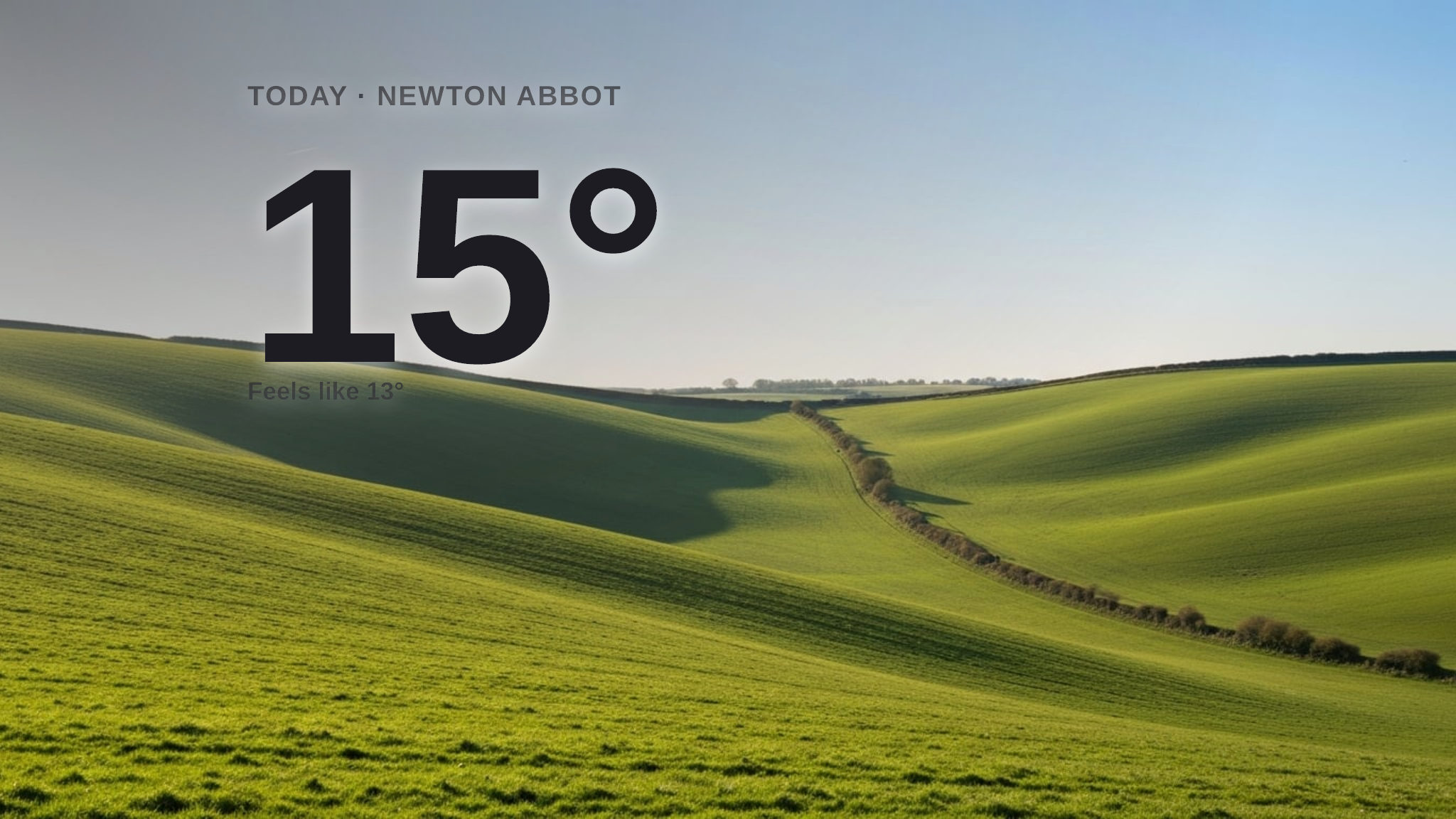 Sunshine and warmth for Newton Abbot today - here's what to expect